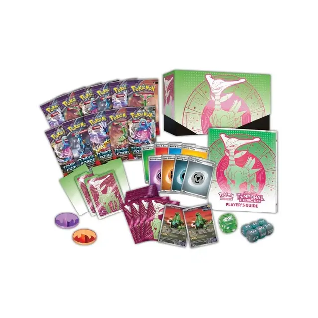 Pokemon TCG SV5 Temporal Forces Elite Trainer Box (Iron Leaves) English