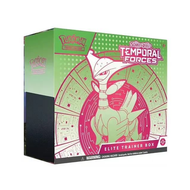 Pokemon TCG SV5 Temporal Forces Elite Trainer Box (Iron Leaves) English