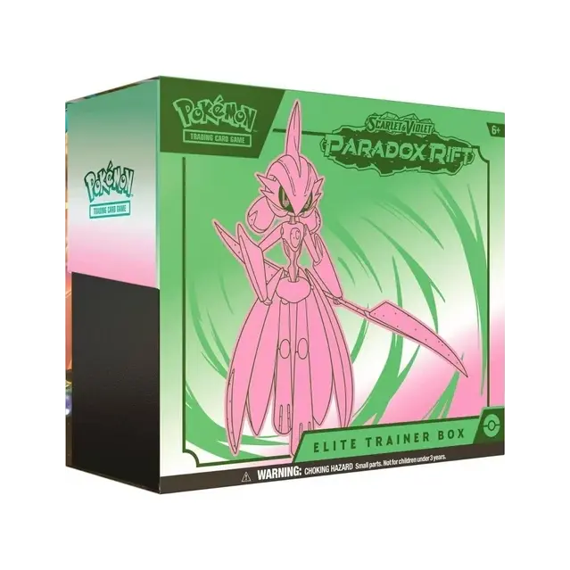 Pokemon TCG SV4 Paradox Rift Elite Trainer Box (Iron Valiant) English