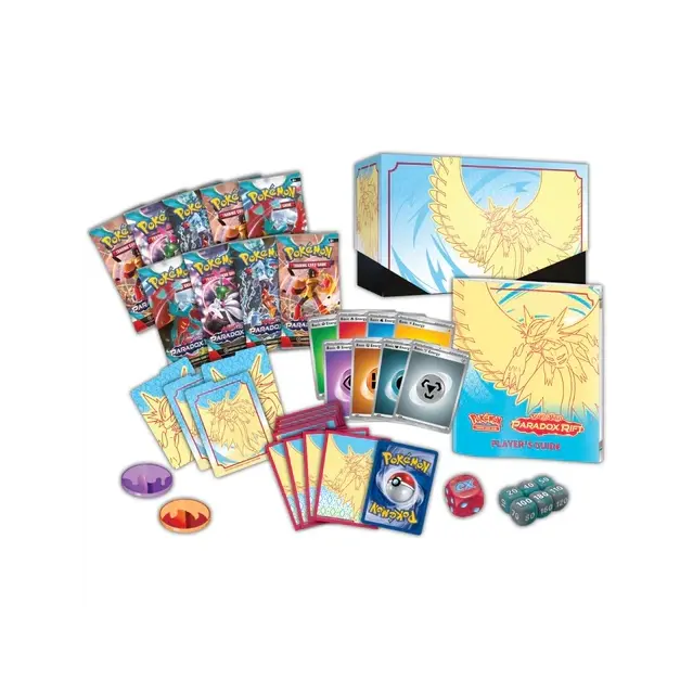 Pokemon TCG SV4 Paradox Rift Elite Trainer Box (Roaring Moon) English