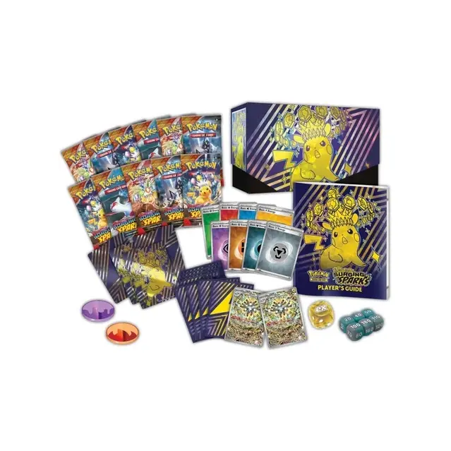 Pokemon TCG SV8 Surging Sparks Elite Trainer Box English