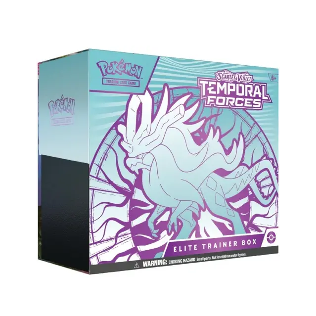 Pokemon TCG SV5 Temporal Forces Elite Trainer Box (Walking Wake) English