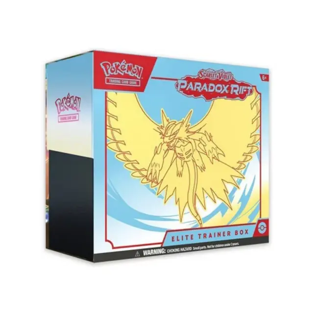 Pokemon TCG SV4 Paradox Rift Elite Trainer Box (Roaring Moon) English