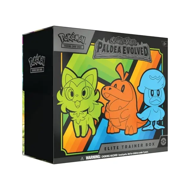 Pokemon TCG SV2 Paldea Evolved Elite Trainer Box English