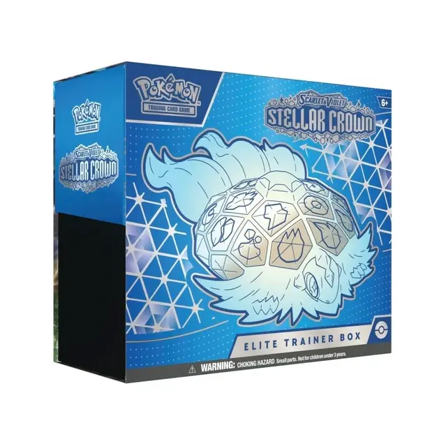 Pokemon TCG SV7 Stellar Crown Elite Trainer Box English