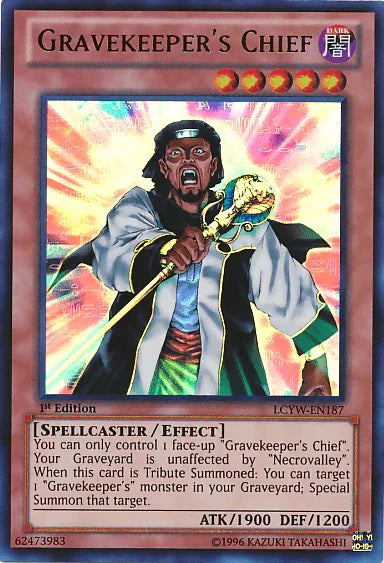Gravekeeper's Chief [LCYW-EN187] Ultra Rare