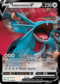 Salamence V (143/189) [Sword & Shield: Darkness Ablaze]