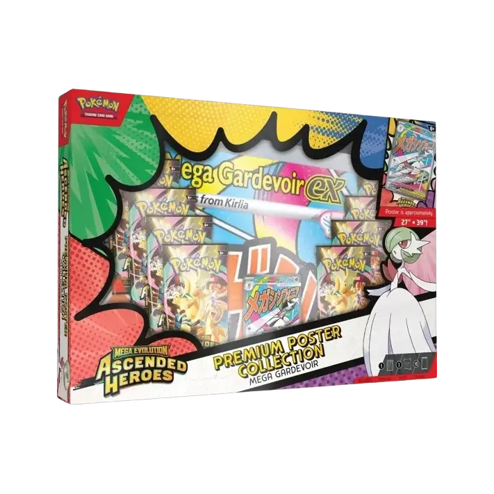 Pokemon TCG ME2.5  Ascended Heroes Premium Poster Collection (Mega Gardevoir) English