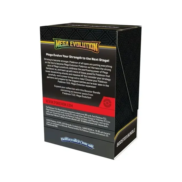 Pokemon TCG ME1 Mega Evolution Booster Bundle English