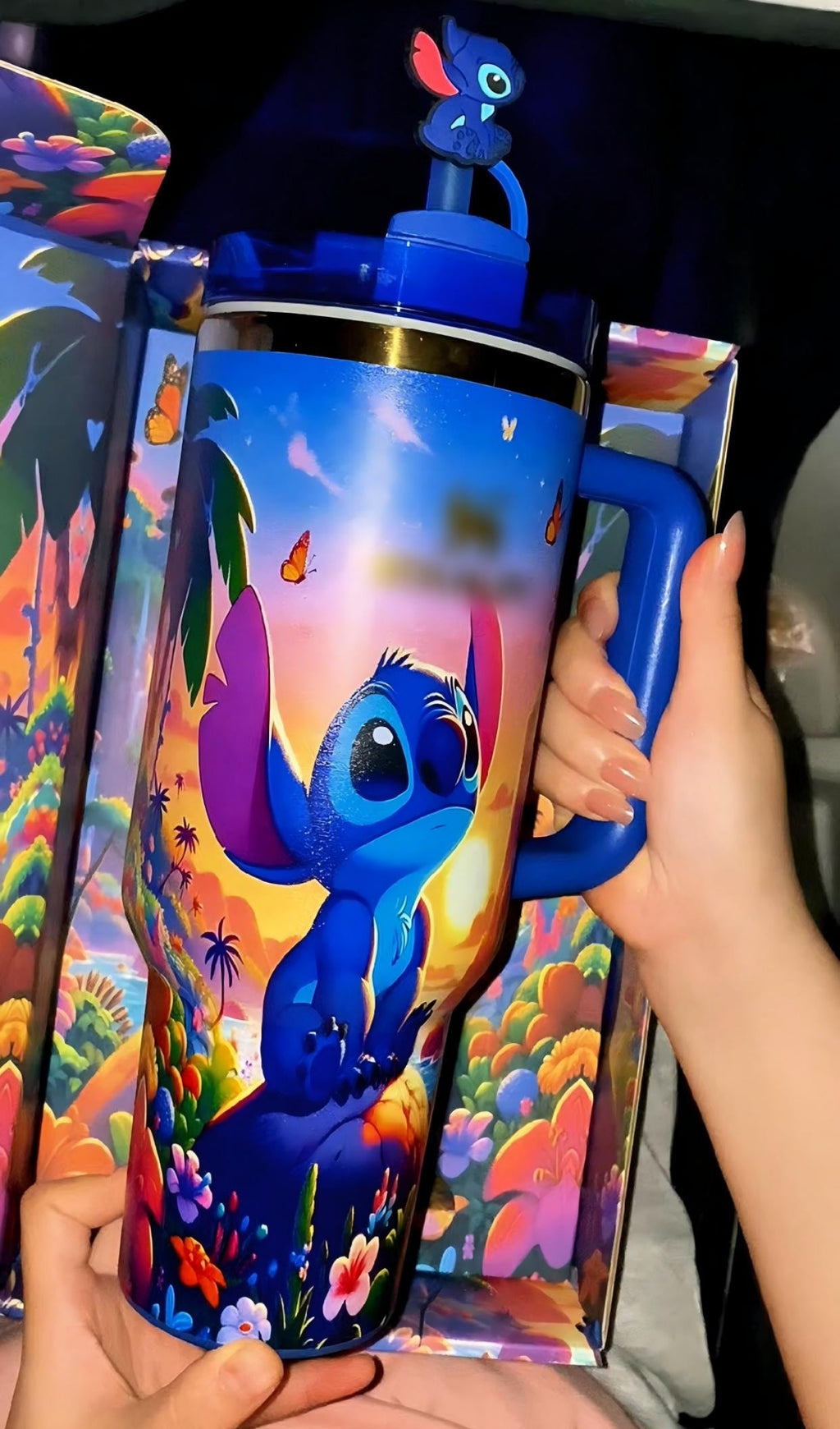 Sunset  — BLACIN Insulated tumbler with straw
